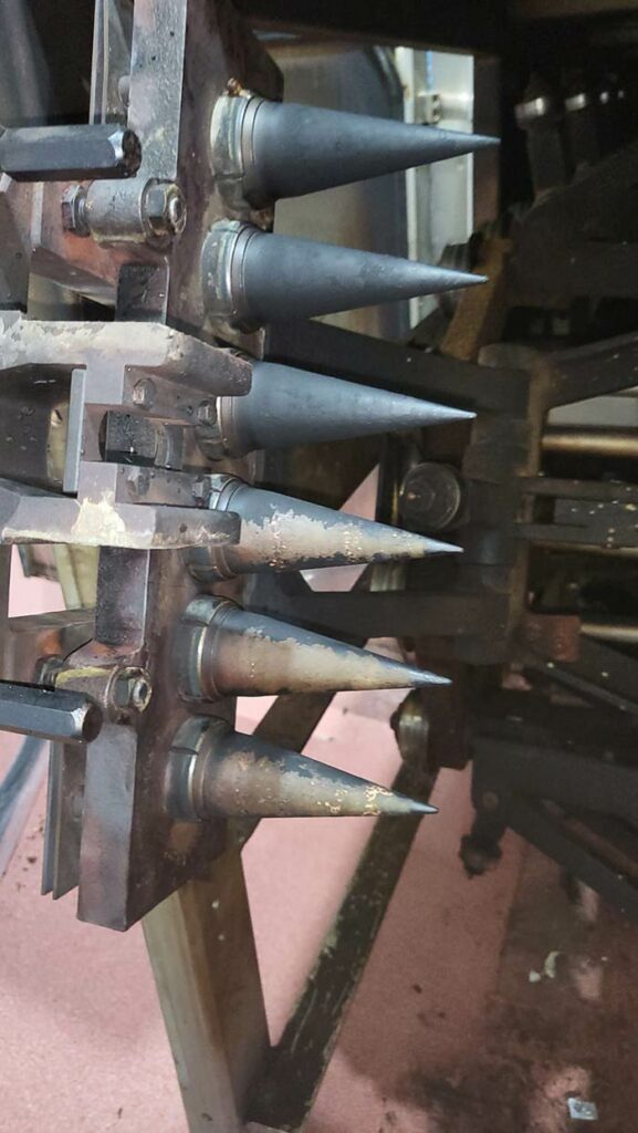 ניקוי בקרח יבש – פרויקט ICS: מסועי בורג